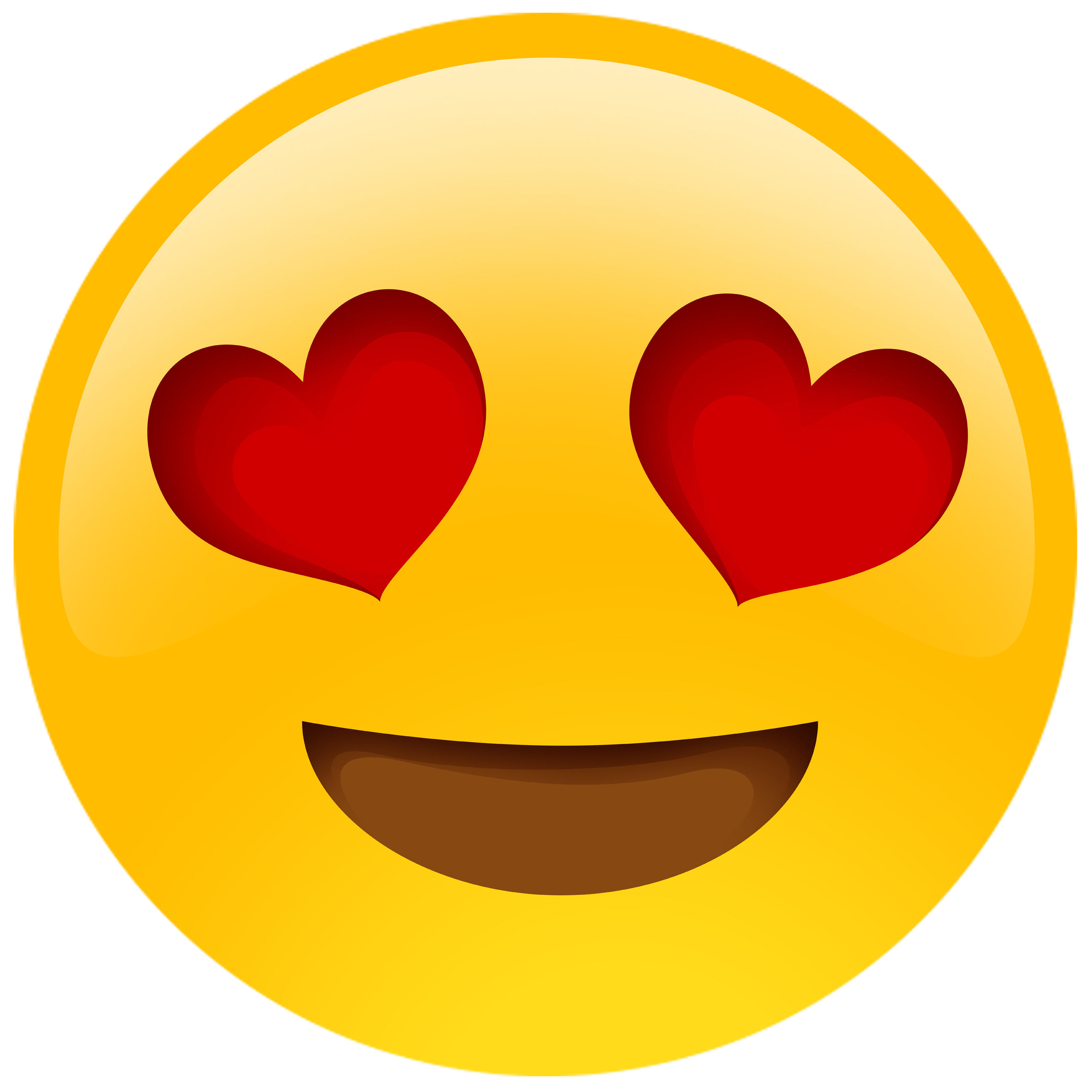 heart eyes emoji png